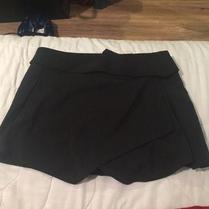 Black envelope shorts